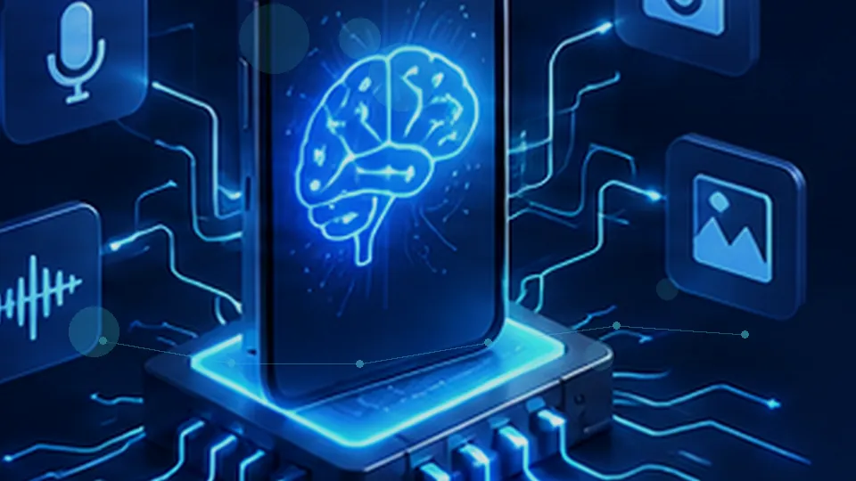 on-device AI vs cloud AI implementation workflow illustration