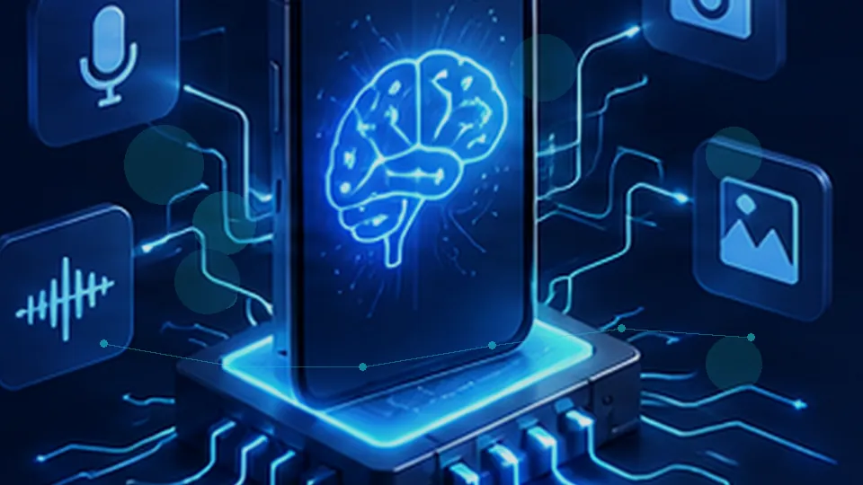mobile AI evaluation implementation workflow illustration