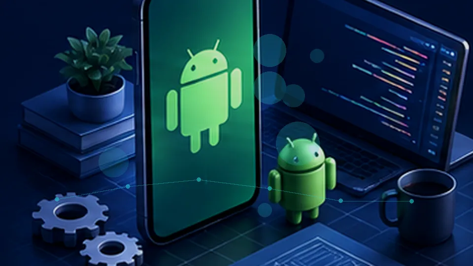 Kotlin coroutines Android implementation workflow illustration