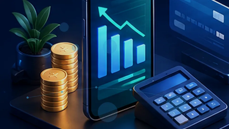 financial calculator disclaimer implementation workflow illustration