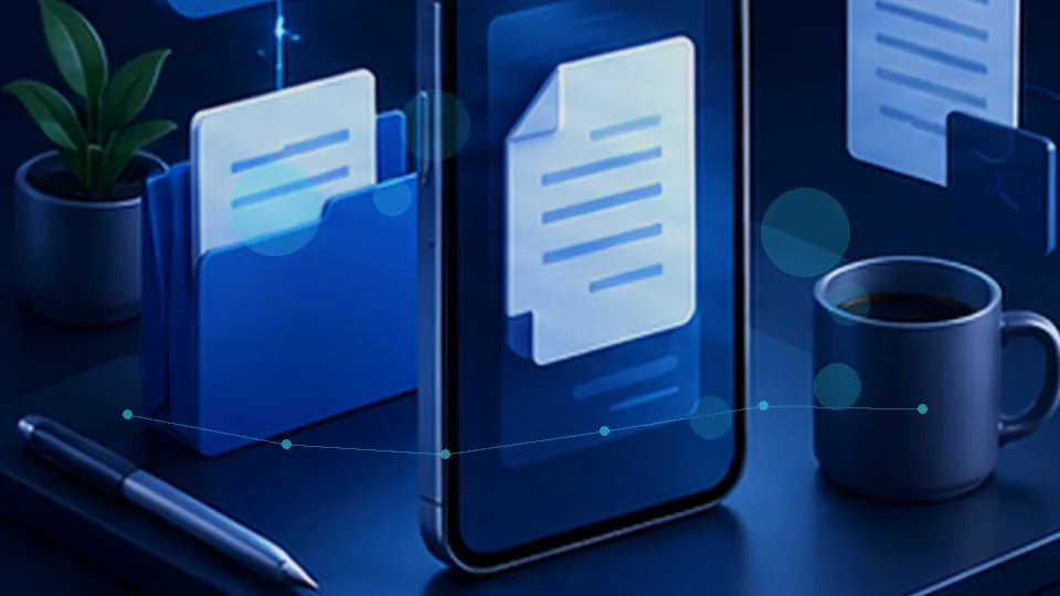 mobile document scanner OCR implementation workflow illustration