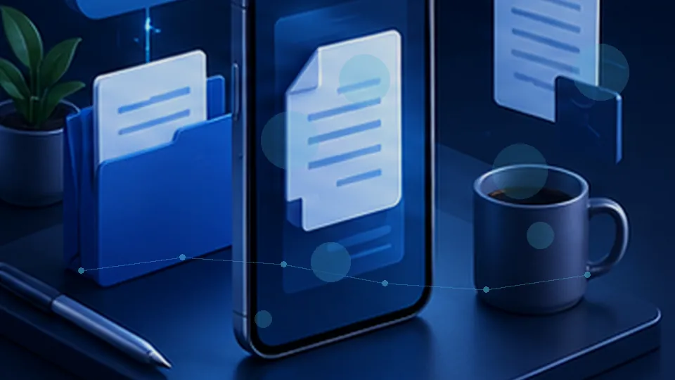 offline document editing implementation workflow illustration