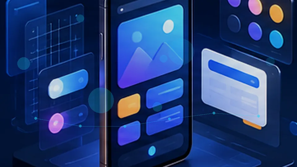 mobile app onboarding UX implementation workflow illustration