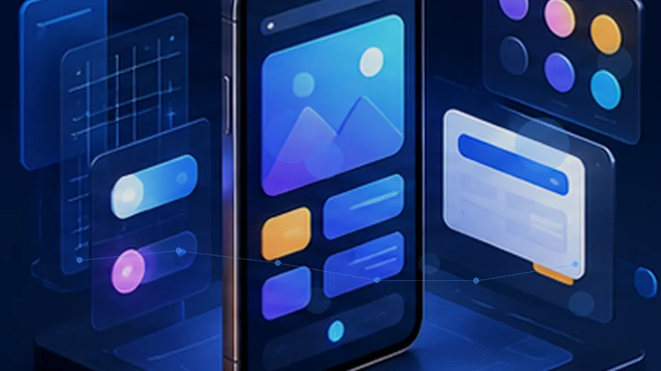 mobile form UX implementation workflow illustration