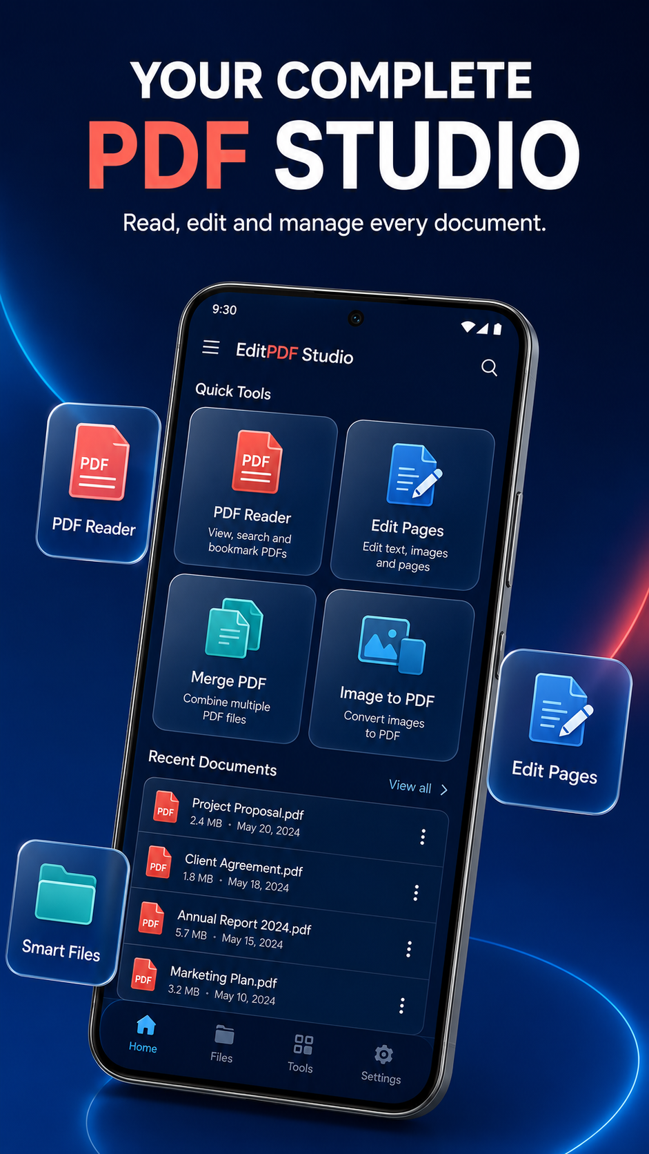 Edit PDF Studio feature artwork